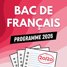 Bac de Français 2026